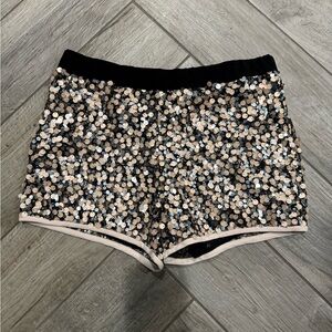 Diane Von Furstenberg Sequin Shorts